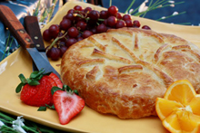 photo of baked brie